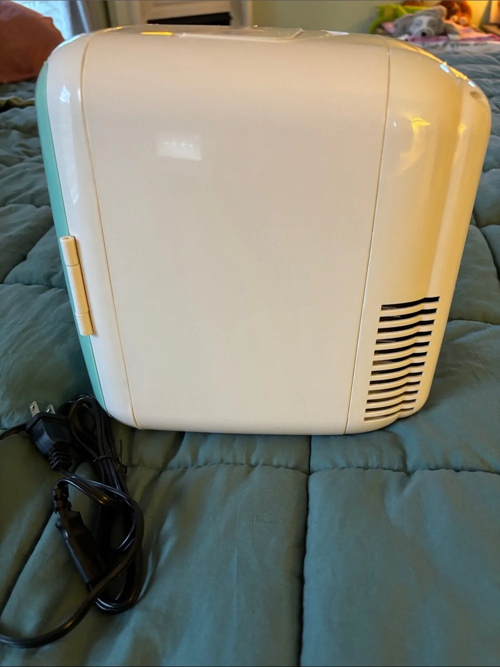 Spa Sciences Mini Fridge in Mint Green